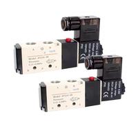 4V110-06 4V210-08 4V310-10 4V410-15 Elettrovalvola pneumatica Elettrovalvola di controllo della direzione 12V24V110V220V(4V410-15,AC110V)