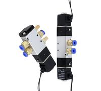4V110-06 Due Posizioni Cinque Vie 4V120-06 Controllo Cilindro elettromagnetico Valvola di inversione elettromagnetica 4V130-06 Elettrovalvola (giunto 4V130-06,4mm)