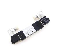 4V120-06 4V220-08 4V320-10 4V420-15 Elettrovalvole pneumatiche Porta valvola a 5/2 vie Bobina singola DC24V AC220V(4V430C-15 AC220V)