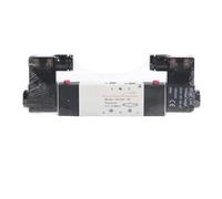 4V130C-06 4V230C-08 4V330C-10 4V430C-15 Solenoid Valve Air 5 Port 3 Position Way Reversing 12V 24V 110V 220V(AirTac 4V230P-08)