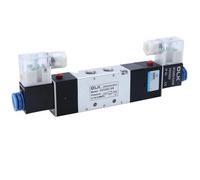 4V130C-06 4V230C-08 Elettrovalvola a doppia testa, doppio controllo, 5 vie, 3 posizioni, arresto, valvola direzionale pneumatica(4v430c-15,AC110V)