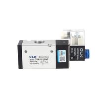 4V210-08 4v110-06 Valvola pneumatica a 5 vie 5/2 Elettromagnetica DC12V DC24V Elettrovalvole Controller AC110V AC220V 4V310-10(3V410-15-NC AC220V)