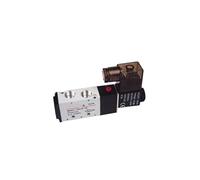 4V210-08 Elettrovalvola Pneumatica A 5 Vie E 2 Posizioni 1/4" 12V 24V 110V 220V(DC 12V)