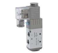 4V210-08 Elettrovalvola pneumatica di controllo dell'aria compressa Interruttore Attrezzo Attrezzi 2 Vie Posizione 5 Porte G1/4 4V21008 DC24V 24V AC220V 1 Pz(4V210-08 - 8MM,36V AC)