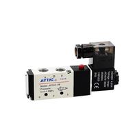4v210-08 Elettrovalvola pneumatica elettrica a controllo direzionale Valvola magnetica for aria DC 12V 24V 220V 4v210(PC4mm fitting,AC220)