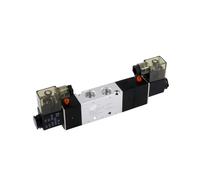 4V230-08 Elettrovalvola pneumatica a doppia bobina, a tre posizioni e cinque vie, valvola elettronica 220 V, valvola di controllo 24 V(Ac220v,4V330C-10)
