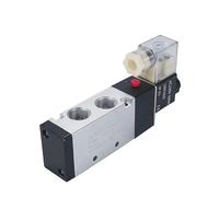 4V310-08/10 4V320-08/10 4V330C/E/P-08/10 Elettrovalvola pneumatica elettrica Valvola magnetica for gas aria a 5 vie a 2 posizioni(4v320-10,AC220V)