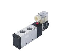 4V310-08 4V310-10 Elettrovalvola pneumatica elettrica elettrovalvola di controllo aria 12V 24V 220V tensione della bobina 4mm-12mm accessori for tubi flessibili(4V310-10,DC12)