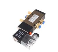 4V310-10 Solenoid Valves Air Gas Control Valve 3/8" BSP 2 Position 5 Port 2/5 Way12V DC 24V DC 110V 220V AC(With 10mm Fittin,4V310-10 AC220V)