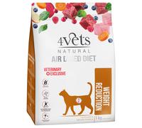 4Vets Natural Feline Weight Reduction Crocchette per gatto - Set %: 2 x 1 kg