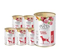 4Vets per cani Renal 6x400g - di sconto in un set