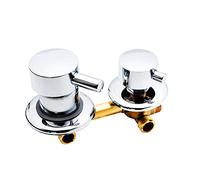 4Way Doccia Deviatore Miscelatore Valvola & Acqua Calda Rubinetto Filettatura A Vite Bagno Rubinetto 10cm/12.5/14.5cm Installat Cartrid OnePiece Design