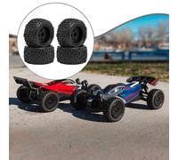 4x 1/18 RC Car Wheels And Pneumatics Replacement High Performance Portable Easy