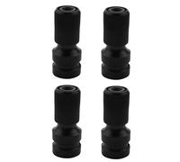4X 1/2 Pollici Quadrato Un 1/4 Pollici Hex Ratchet Socket Wrench Adapter Sp4066