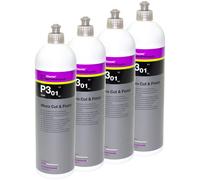 4X 1 L Koch Chemie Politur Schleifpolitur Carnauba Cera Micro Cut Finish P3.01