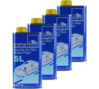 5x 1 Litro ATE Liquido Freni Sl DOT4 Freni Liquido Freno Fluido