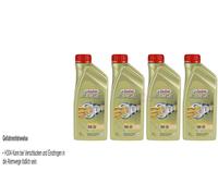4X 1 Litro Originale Castrol Olio Motore EDGE 0W-30