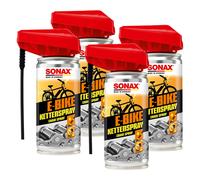 4x 100ml Bici Elettrica e-Pedelec Catene Spray Sonax Bicicletta Grasso