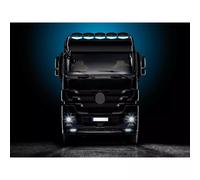 4X 12-24V Bianchi 8 LED Fari Alogeni + LED DRL Luci Neon Per Iveco Scania MAN