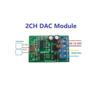 4X 12V 0-5V 0-10V Generatore di Segnale di Tensione Modulo Convertitore DAC RS485 Modbus RTU per Strumenti di Misura PLC