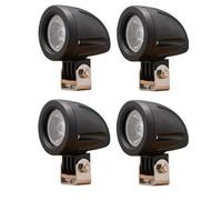 4x 12V 24V 10W LED Fascio Riflettore Lavoro Faro Auto Trattore SUV Camion Barca