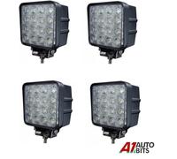 4x 12v 24v LED Lampada da Lavoro Pois Luci Barra 48w Offroad Camion SUV Auto Atv