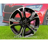 4X 15 Inch 4X108 Citroen Aircross Style Nero Lucido Ruote : Per Berlingo