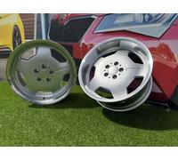 4x 18 " 5x112 AMG Monoblock Aero Style Silver Polished Lip Wheel: Per W124