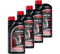 4x 1L CHEMPIOIL Handschaltgetriebeöl Trasmissione Ch Hypoid GLS 80W-90 Mack Go-J