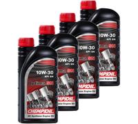 4X 1L CHEMPIOIL Leichtlauf Olio Motore Optima SN 10W-30 MB 229.1 VW501.01 505.00
