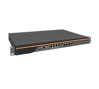 4X 2.5GbE LAN con SFP/X710*4 x10GbE SFP+/ROS Firewall Hardware/N150 (fino a 3,6 GHz, NO RAM NO SSD)/USB3.0/1* M.2 Nvme/WiFi slot/1U Rack Industrial Computer/Network Security Server