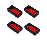 4X 2 Porte POE Extender 100Mbps con IEEE 802.3Af Standard per NVR IP Camera AP IP VOICE POE Estendi 100 Metri per POE Range