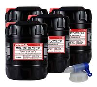 4X 20 Litri CHEMPIOIL CH Multi UTTO WB 101 Olio Motore API GL-4 DIN 51524-2