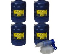 4X 20 Litri MANNOL TS-9 UHPD NANO API CI-4/CH-4/CG-4/CF-4/SL 10W-40 Olio Motore