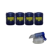 4x 20 Litro Originale MANNOL Olio per Ingranaggi 8202 DCT Fluido Incl. Rubinetto