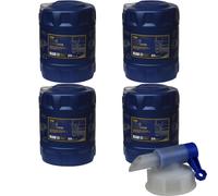 4x 20 Litro Originale MANNOL TS-8 Uhpd Super 5W-30 Api CI-4 olio motore Oil