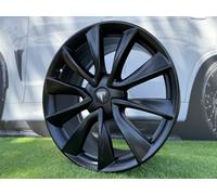 4X 20 Pollici 5X114.3 Ruote Stiletto Nere Mezza Opaca: Adatte Per Modello 3,Y