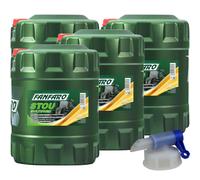 4x 20L FANFARO FF Multifarm STOU 10W-30 Olio Motore API CG-4/SF GL-4 ACEA E3