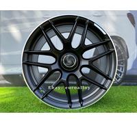 4x 21 " 5 X112 Mercedes Benz AMG Style Black Wheels: Fits For: E S Classe