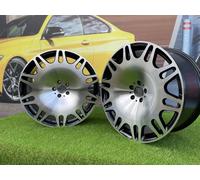4x 22 Inch 5x112 New Brabus Style Black Polished Wheels Fit For : Mercedes Benz