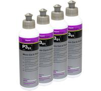4X 250Ml Politur Koch Chemie Micro Cut&Finish P3.01 Pasta Abrasiva Carnauba