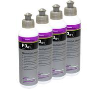 4X 250Ml Politur Koch Chemie Micro Cut&Finish P3.01 Pasta Abrasiva Carnauba