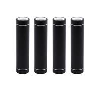 4X 2600mah Caricabatteria Portatile USB Esterno Della Scatola di Potere di USB per il Telefono Cellulare(Senza Batteria) Nero
