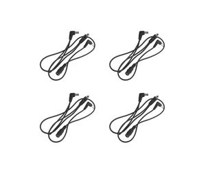 4X 3 Cavo Degli Elettrodi Cavo di Cablaggio Della Catena Daisy Cavo di Rame per Effetti di Chitarra Splitter 'Adattatore di Alimentazione