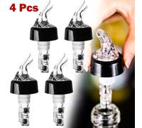 4x 30ml Shot for bottiglia Liquore con Beccuccio Dispenser for spirit Nip