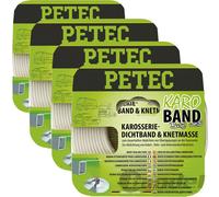 4x 3M PETEC Karo-Band Butyl Bianco 20mm Autoadesivo Modellabile