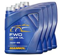 4x 4 Litro Commutazione Alla Deriva Mannol Cambio Api Gl 4 75W-85 Getiebe Olio