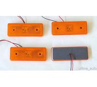 4X 4 Luci Indicatori Laterali Amber Camion Rimorchio Autobus Uomo DAF 24V