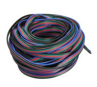 4X 4 Pin Filo Estensione Connettore Cordone per LED RGB Striscia 3528 7881