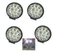 4X 42W LED LUCE FARO LAMPADA DA LAVORO FARETTO AUTO BARCA CAMION KLW SUV 12V 24V